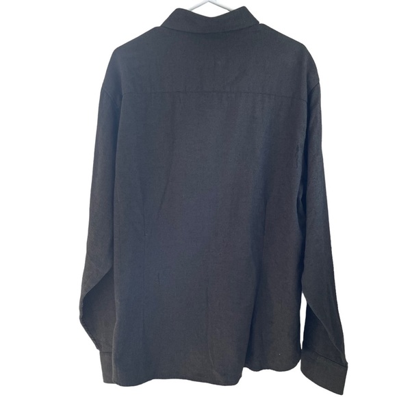 Bruun & Stengade Men’s Brushed Cotton Button Down Dark Green Size XXL - Picture 5 of 5